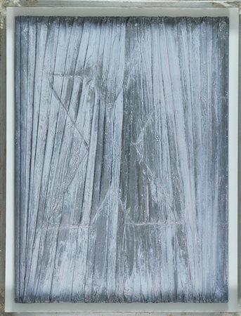 Umberto Mariani (Milano, 1936) La forma celata X 2007 Tecnica mista su piombo...