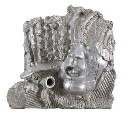 Igael Tumarkin (1933 - 2021) Senza titolo Scultura in lega di metallo cm....