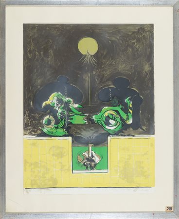 Graham Sutherland (Londra, 1903 - Mentone, 1980) La breccia 1975 Litografia...