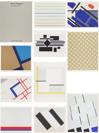 Mauro Reggiani (Nonentola (Mo), 1897 - Milano, 1980) Senza titolo 1976...