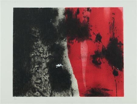 Arcangelo (Avellino, 1956) Senza titolo 1993 Serigrafia su carta cm. 55x75...