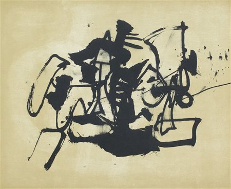 Afro Basaldella (Udine, 1912 - Zurigo, 1976) Museo Hamburg 1964 Litografia su...