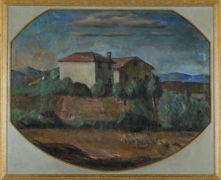 Mauro Reggiani (Nonentola (Mo), 1897 - Milano, 1980) Colline Emiliane...