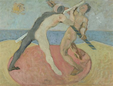 Giuseppe Manfredi (Seravezza (Lu), 1934 - Montecatini Terme (Pt), 1987)...