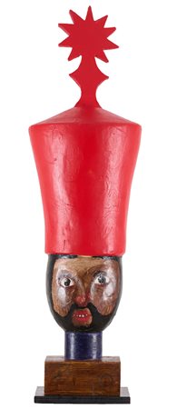 Antonio Possenti (Lucca, 1933 - Lucca, 2016) Tre teste di Re Magi -...