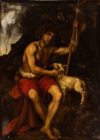 Artista caravaggesco attivo a Roma, prima metà XVII secolo San Giovanni...