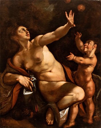 Abraham Bloemaert (cerchia di) ( Gorinchem, 1564 - Utrecht, 1651) Venere e...