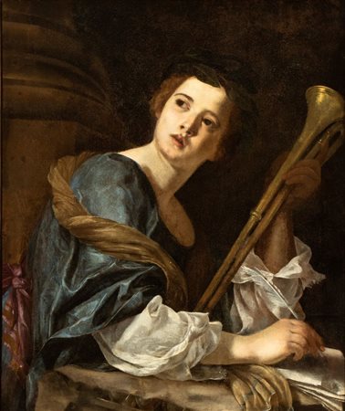 Bernardo Cavallino (attribuito a) (Napoli, 1616 - 1656) Allegoria della...