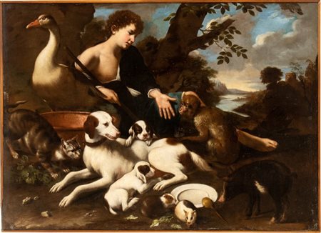 Maestro degli Armenti (attribuito a) (Attivo nella seconda metà del XVII...