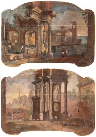 il Mirandolese (ambito di) (Mirandola, 1673 - Bologna, 1741) a) Capriccio...