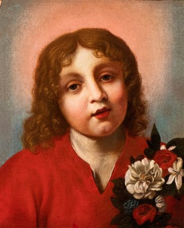 Onorio Marinari (attribuito a) (Firenze, 1627 - 1715) Gesù Bambino con un...