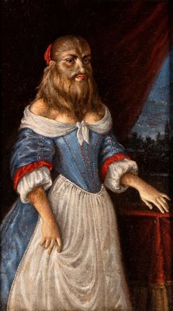 Artista nord-europeo, metà XVII secolo Ritratto di Barbara Urslerin van Beck...