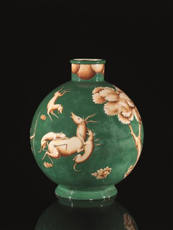 Gio Ponti(Milano1891-1979) L'uccisione e il trasporto del daino, 1928...