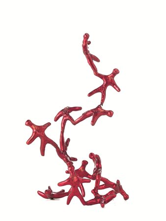 Alberto De Braud(Milano 1959)LA SOSTENIBILE LEGGEREZZA DELL'ESSEREalluminio...