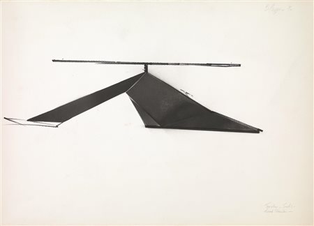 Beverly Pepper(New York 1922)a) SENZA TITOLOpennafeltro su carta, cm...