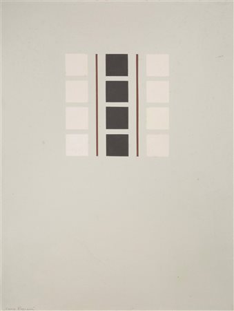 Mauro Reggiani(Nonantola 1897 - Milano 1980)STUDIO PER COMPOSIZIONE N....