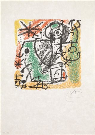 Joan Mirò (Barcellona 1893 - Palma di Maiorca 1983) LES ESSENCES DE LA TERRA...