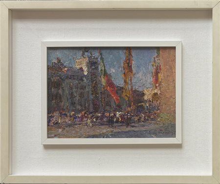 Lidio Ajmone Coggiola (BI) 1884 - 1945 Andezeno (TO) Venezia, Carnevale