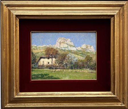 Mario Cavalla Torino 1902 - 1962 Bordighera (IM) In montagna, Valle d'Aosta