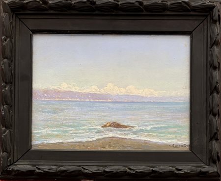 Cesare Esposito Napoli 1886 - 1943 Genova Golfo di Rapallo