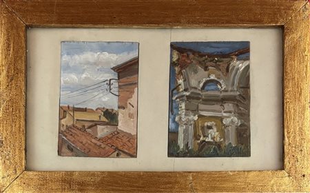 Luigi Liverani Cotignola (RA) 1889 - 1972 Ravenna Tetti, Arco di Trionfo
