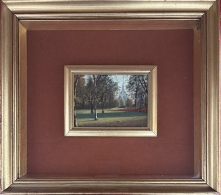 Lorenzo Peretti Buttogno (VB) 1871 - 1953 Toceno (VB) Giardini reali e Mole Antonelliana