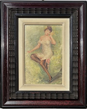 Ambrogio Alciati Vercelli 1878 - 1929 Milano La Soubrette