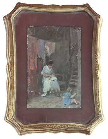 Pacifico Sidoli Bettola (PC) 1868 - 1963 Piacenza La mamma 