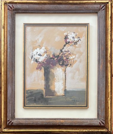 Sergio Scatizzi Gragnano (LU) 1918 - 2009 Firenze Vaso di fiori 