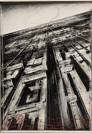 Jonathan Guaitamacchi, 1961, tecnica mista su tela, cm 31 x 44: Autentica...