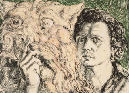 Roberto Barni, 1939, serigrafia su carta, cm 58 x 80: Esemplare 85/99 firmata...