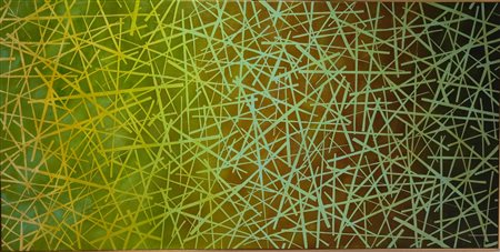 Roberto Miniati, 1952, acrilico su tela 2013, cm 60 x 120: Archivio n. 6968,...