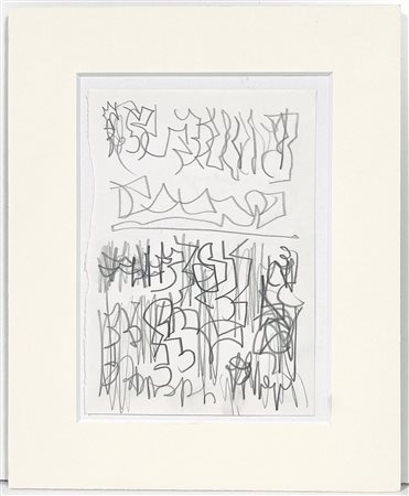 Riccardo Licata, 1929-2014, pastelli su carta 1977, cm 16,2 x 11,4: Archivio...