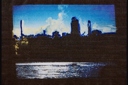 Mario Schifano,1934-1998, Acrilico su tela preparata al computer 1990-95, cm...