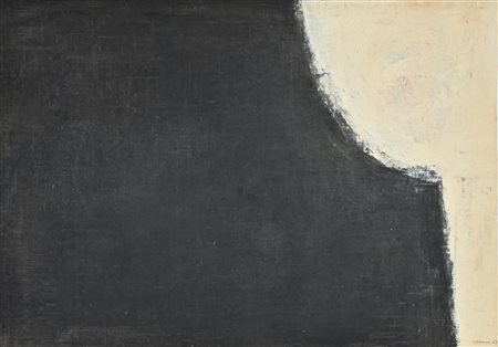 Saverio Rampin (1930 - 1992) SENZA TITOLO, 1959 tecnica mista su cartoncino,...