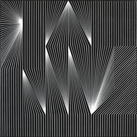 Alvaro Monnini (1922 - 1987) SENZA TITOLO, 1977 olio su tela applicata su...