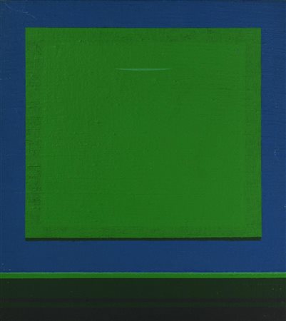 Lucio Battaglia (1929 - 2003) COMPOSIZIONE, 1994 olio su tela intonacata, cm...