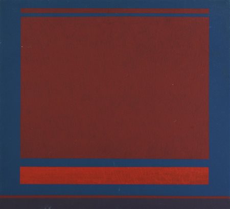 Lucio Battaglia (1929 - 2003) COMPOSIZIONE, 1995 olio su tela intonacata, cm...