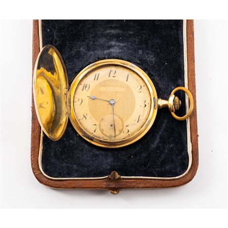 OROLOGIO da tasca O. Stonner Zollikofer in oro giallo 18 KT