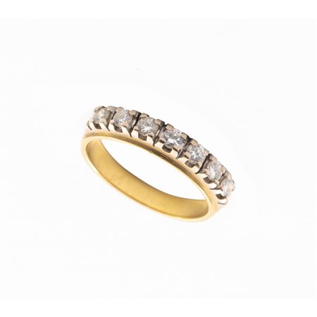 VERETTA in oro giallo 18 KT con brillanti