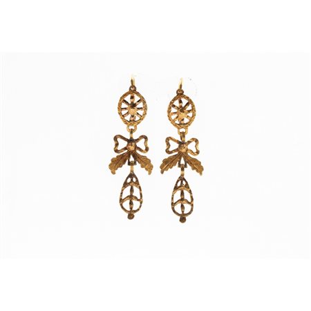 ORECCHINI/PENDENTI in oro giallo 9 KT