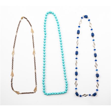 TRE COLLANE di diversa tipologia
