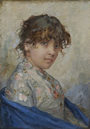 Scuola napoletana della seconda metà del secolo XIX

"Ritratto di giovane" 
oli