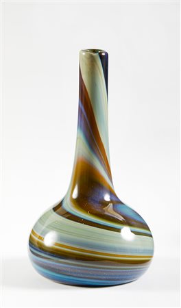Lorenzo Radi (attribuito a) (Murano, 18/10/1803 - Murano, 17/11/1874) 
Vaso Meta XIX Sec
 Cm 24x13