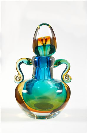 Simone Cenedese (Murano, 1973 - ) 
Boccetta di profumo 
 Cm 17x10