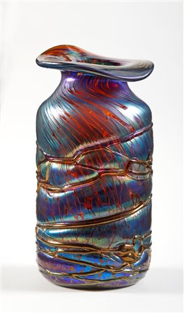 Loetz (attribuito a) (Klostermühle, 1836 - ) 
Vaso 
 Cm 20x10