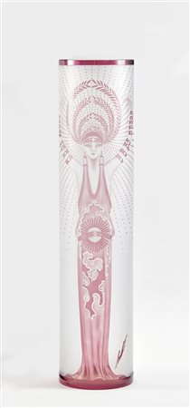 Ertè (San Pietroburgo, 1892 - Parigi, 1990) 
Vaso 
 Cm 50x13