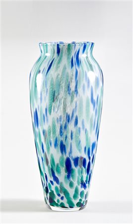  
Vaso in vetro  XX sec
 Cm 38x17