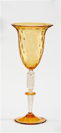 
Bicchiere in vetro di Murano 
 Cm h 27