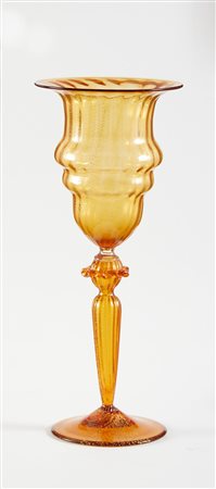  
Bicchiere in vetro di Murano 
 Cm h 27